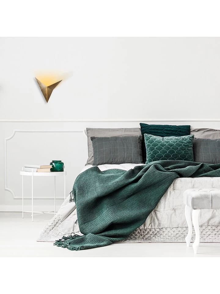 Wandleuchte "Bird" In Gold - (B)34 X (H)34 Cm 3 Wandleuchte "Bird" In Gold - (B)34 X (H)34 Cm