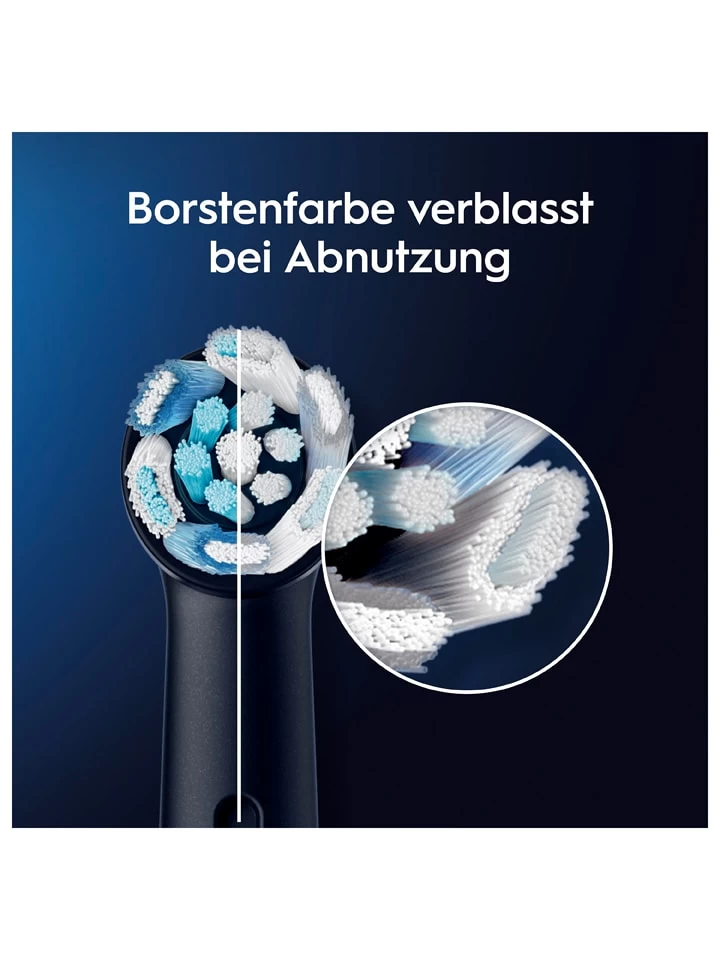 Oral B 8er-Set: Ersatz-Bürstenköpfe "Oral-B IO Ultimative Reinigung" In Schwarz 9 Oral B 8er-Set: Ersatz-Bürstenköpfe "Oral-B IO Ultimative Reinigung" In Schwarz – Bild 7