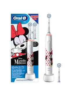 Oral B Elektr. Zahnbürste "Junior Minnie Mouse JAS22" In Weiß