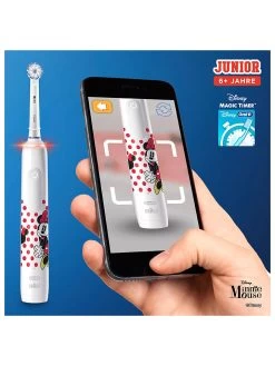 Oral B Elektr. Zahnbürste "Junior Minnie Mouse JAS22" In Weiß -Petromax Store oral b elektr zahnburste junior minnie mouse jas22 in weiss 6