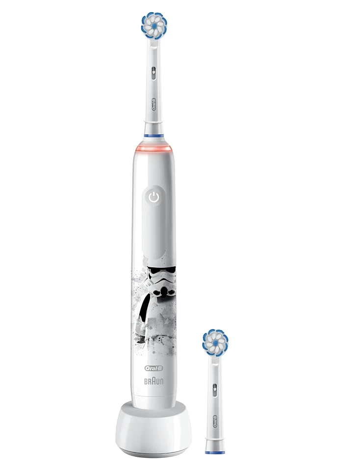Oral B Elektr. Zahnbürste "Junior Starwars JAS22" In Weiß 4 Oral B Elektr. Zahnbürste "Junior Starwars JAS22" In Weiß – Bild 2