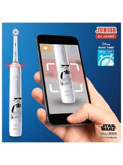 Oral B Elektr. Zahnbürste "Junior Starwars JAS22" In Weiß 16 Oral B Elektr. Zahnbürste "Junior Starwars JAS22" In Weiß -Petromax Store oral b elektr zahnburste junior starwars jas22 in weiss 5