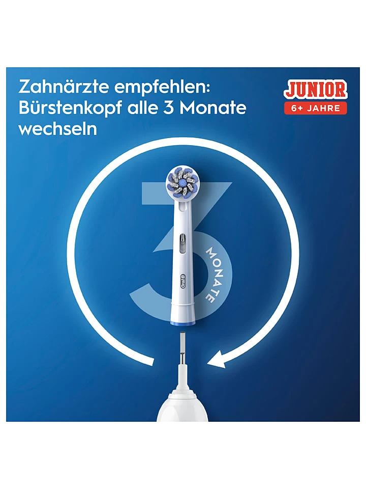 Oral B Elektr. Zahnbürste "Junior Starwars JAS22" In Weiß 10 Oral B Elektr. Zahnbürste "Junior Starwars JAS22" In Weiß – Bild 8