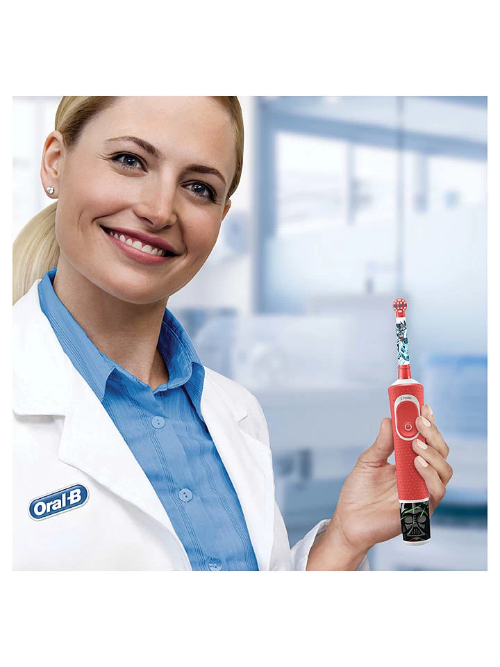 Oral B Elektr. Zahnbürste "Vitality 100 Kids Starwars" In Rot 5 Oral B Elektr. Zahnbürste "Vitality 100 Kids Starwars" In Rot – Bild 3