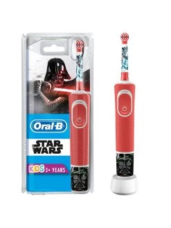 Oral B Elektr. Zahnbürste "Vitality 100 Kids Starwars" In Rot