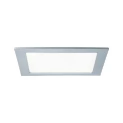 Paulmann Quality EBL Set Panel Eckig LED 1x18W 4000K 230V 220x220mm Chr M/Kunststoff