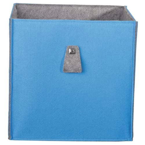 Aufbewahrungsbox "Atlanta" In Aqua - (B)34 X (H)34 X (T)34cm 3 Aufbewahrungsbox "Atlanta" In Aqua - (B)34 X (H)34 X (T)34cm