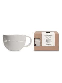 Jumbotasse "Pure Silence" In Grau - 550 Ml