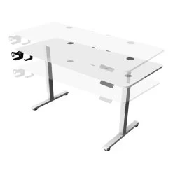 Pro-Tec Verstellbarer Tisch Stryn In Weiß (L)140cm -Petromax Store pro tec verstellbarer tisch stryn in weiss l 140cm 4