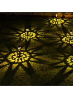 6er-Set: LED-Solar-Gartenstecker In Schwarz - (H)37,5 X Ø 7 Cm -Petromax Store profigarden 6er set led solar gartenstecker in schwarz h 37 5 x o 7 cm 2