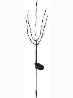 LED-Solar-Gartenstecker "Kirschblüte" In Bunt - (B)15 X (H)80 Cm