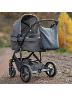 Reer Kinderwagen-Einkaufstasche "Growing" In Grau - (L)45 X (B)38 X (T)11 Cm -Petromax Store reer kinderwagen einkaufstasche growing in grau l 45 x b 38 x t 11 cm 4