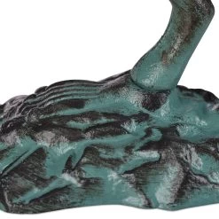 1 X Gartenfigur Frosch In Grün - Größe L -Petromax Store relaxdays 1 x gartenfigur frosch in grun grosse l 6