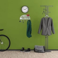 1 X Wandgarderobe In Braun - (B)39x (H)23 X (T)11,5 Cm -Petromax Store relaxdays 1 x wandgarderobe in braun b 39x h 23 x t 11 5 cm 4