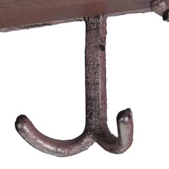 1 X Wandgarderobe In Braun - (B)39x (H)23 X (T)11,5 Cm -Petromax Store relaxdays 1 x wandgarderobe in braun b 39x h 23 x t 11 5 cm 6