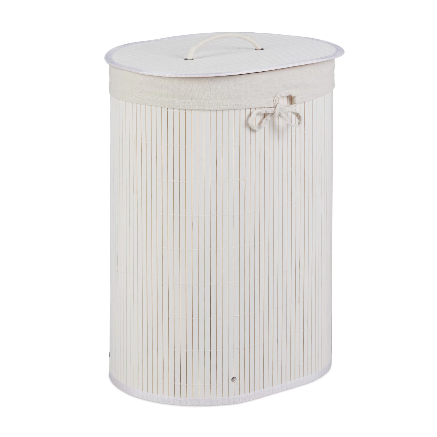 1 X Wäschekorb In Weiß - (B)42 X (H)55 X (T)32 Cm 3 1 X Wäschekorb In Weiß - (B)42 X (H)55 X (T)32 Cm