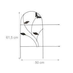 10tlg. Beetzaun Set In Schwarz - (B)500 X (H)46 Cm -Petromax Store relaxdays 10tlg beetzaun set in schwarz b 500 x h 46 cm 3