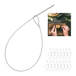 16x Grillspieße In Silber -Petromax Store relaxdays 16x grillspiesse in silber 6