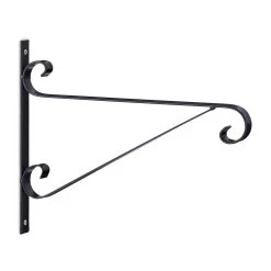 2 X Blumenampel-Halterung In Schwarz