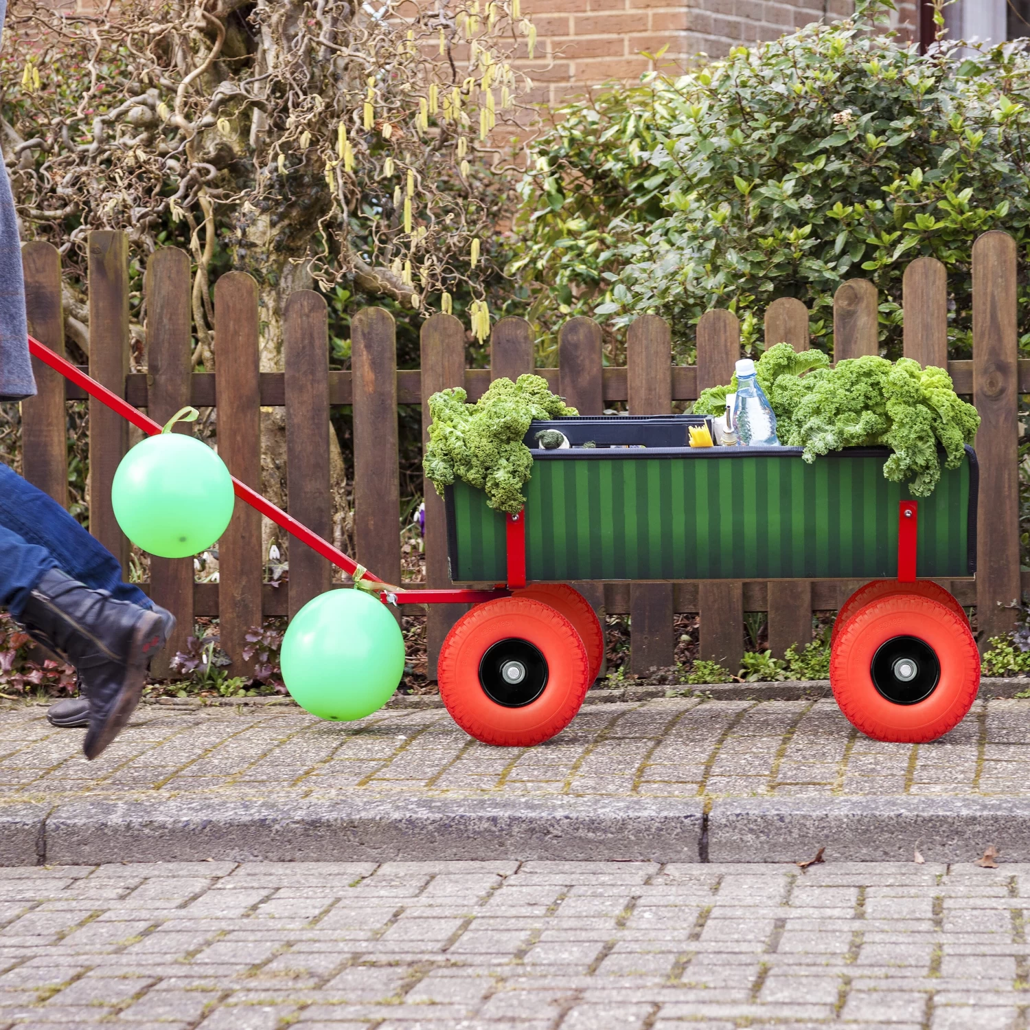 2 X Schubkarrenrad In Schwarz/ Orange - 3.00-4 7 2 X Schubkarrenrad In Schwarz/ Orange - 3.00-4 – Bild 5
