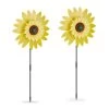 2 X Windrad "Sonnenblume" In Gelb - (B)29 X (H)76 X (T)8 Cm 2 2 X Windrad "Sonnenblume" In Gelb - (B)29 X (H)76 X (T)8 Cm -Petromax Store relaxdays 2 x windrad sonnenblume in gelb b 29 x h 76 x t 8 cm