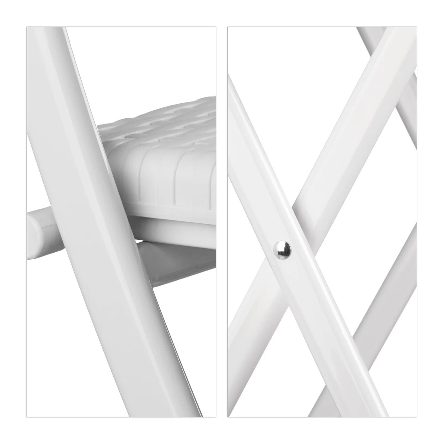 2x Barstuhl In Weiß - (B)44 X (H)115 X (T)63 Cm 8 2x Barstuhl In Weiß - (B)44 X (H)115 X (T)63 Cm – Bild 6