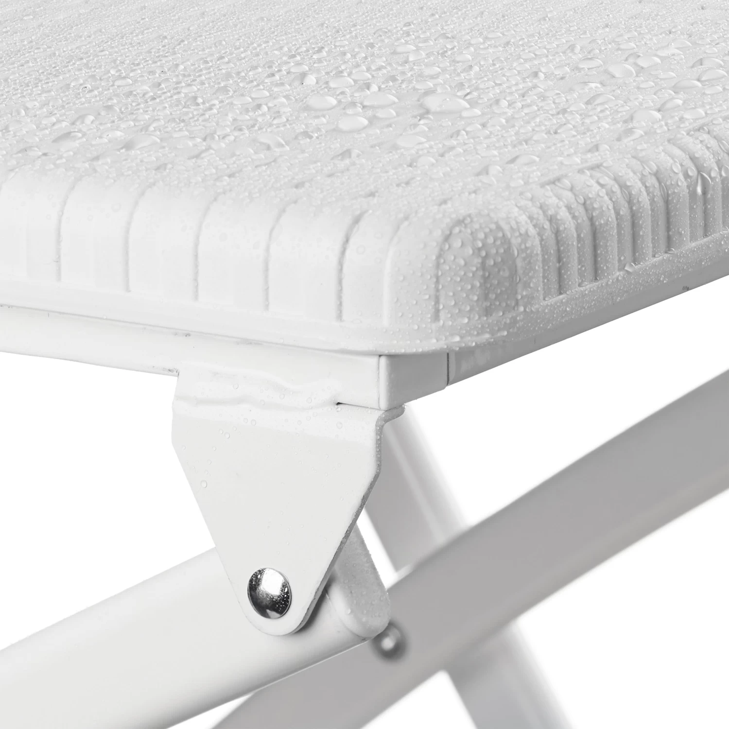 2x Barstuhl In Weiß - (B)44 X (H)115 X (T)63 Cm 9 2x Barstuhl In Weiß - (B)44 X (H)115 X (T)63 Cm – Bild 7