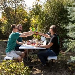 2x Bierbank In Weiß - (B)180 X (H)42 X (T)25 Cm -Petromax Store relaxdays 2x bierbank in weiss b 180 x h 42 x t 25 cm 4