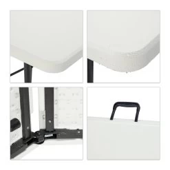 2x Bierbank In Weiß - (B)180 X (H)42 X (T)25 Cm -Petromax Store relaxdays 2x bierbank in weiss b 180 x h 42 x t 25 cm 5