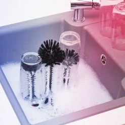 2x Gläserspülbürste In Weiß/Schwarz - (B)18,5 X (H)22 X (T)9,5 Cm 13 2x Gläserspülbürste In Weiß/Schwarz - (B)18,5 X (H)22 X (T)9,5 Cm -Petromax Store relaxdays 2x glaserspulburste in weiss schwarz b 18 5 x h 22 x t 9 5 cm 4