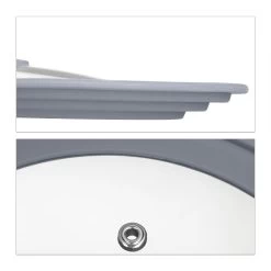 2x Topfdeckel In Grau - Ø26-30 Cm 13 2x Topfdeckel In Grau - Ø26-30 Cm -Petromax Store relaxdays 2x topfdeckel in grau o26 30 cm 5