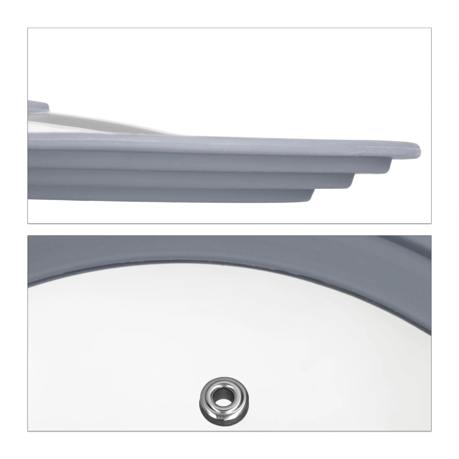 2x Topfdeckel In Grau - Ø26-30 Cm 8 2x Topfdeckel In Grau - Ø26-30 Cm – Bild 6
