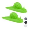 2x Türstopper "Schnecke" In Grün -Petromax Store relaxdays 2x turstopper schnecke in grun