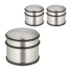 3 X Türstopper In Silber/ Schwarz - (H)7,5 X Ø 9 Cm 1 3 X Türstopper In Silber/ Schwarz - (H)7,5 X Ø 9 Cm -Petromax Store relaxdays 3 x turstopper in silber schwarz h 7 5 x o 9 cm