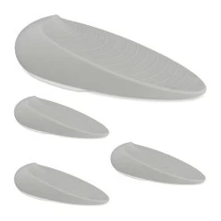 4 X Türstopper Selbstklebend In Grau -Petromax Store relaxdays 4 x turstopper selbstklebend in grau 7