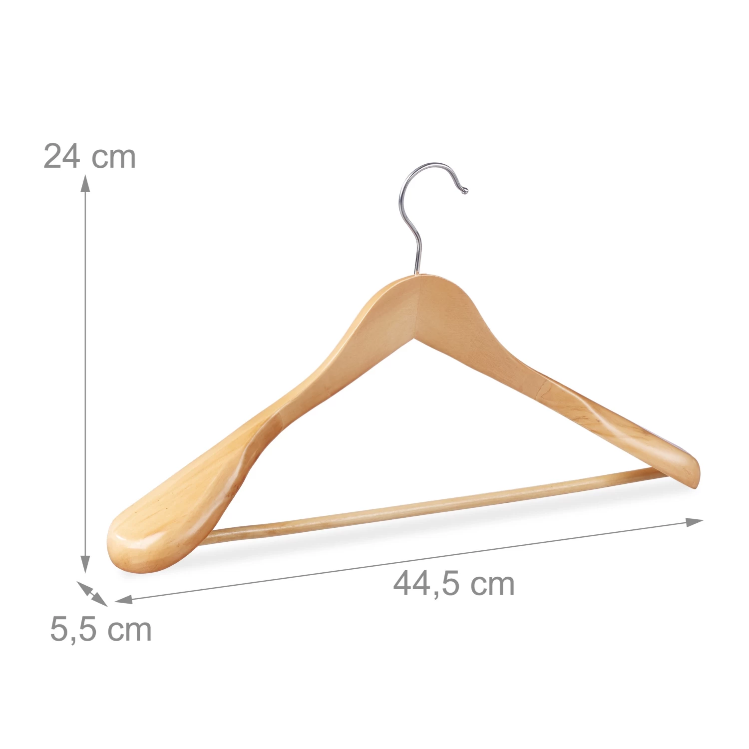 40x Anzugbügel In Natur 6 40x Anzugbügel In Natur – Bild 4