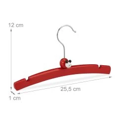 48x Kleiderbügel "Marienkäfer" In Rot 12 48x Kleiderbügel "Marienkäfer" In Rot -Petromax Store relaxdays 48x kleiderbugel marienkafer in rot 3