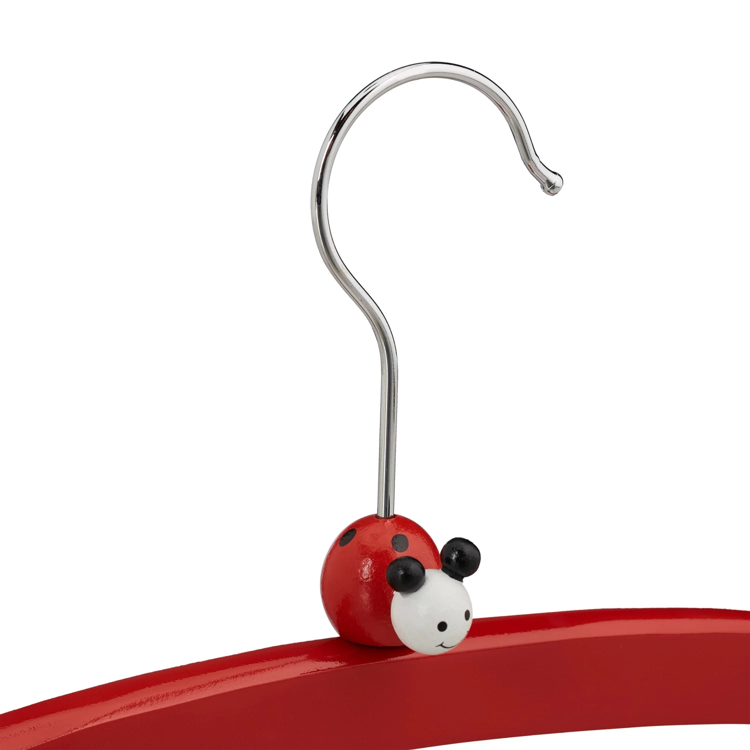 48x Kleiderbügel "Marienkäfer" In Rot 8 48x Kleiderbügel "Marienkäfer" In Rot – Bild 6