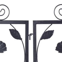 4tlg. Beetzaun Set In Schwarz -Petromax Store relaxdays 4tlg beetzaun set in schwarz 5