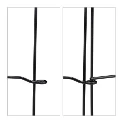 4x Beetzaun In Schwarz - (H)32 Cm -Petromax Store relaxdays 4x beetzaun in schwarz h 32 cm 6