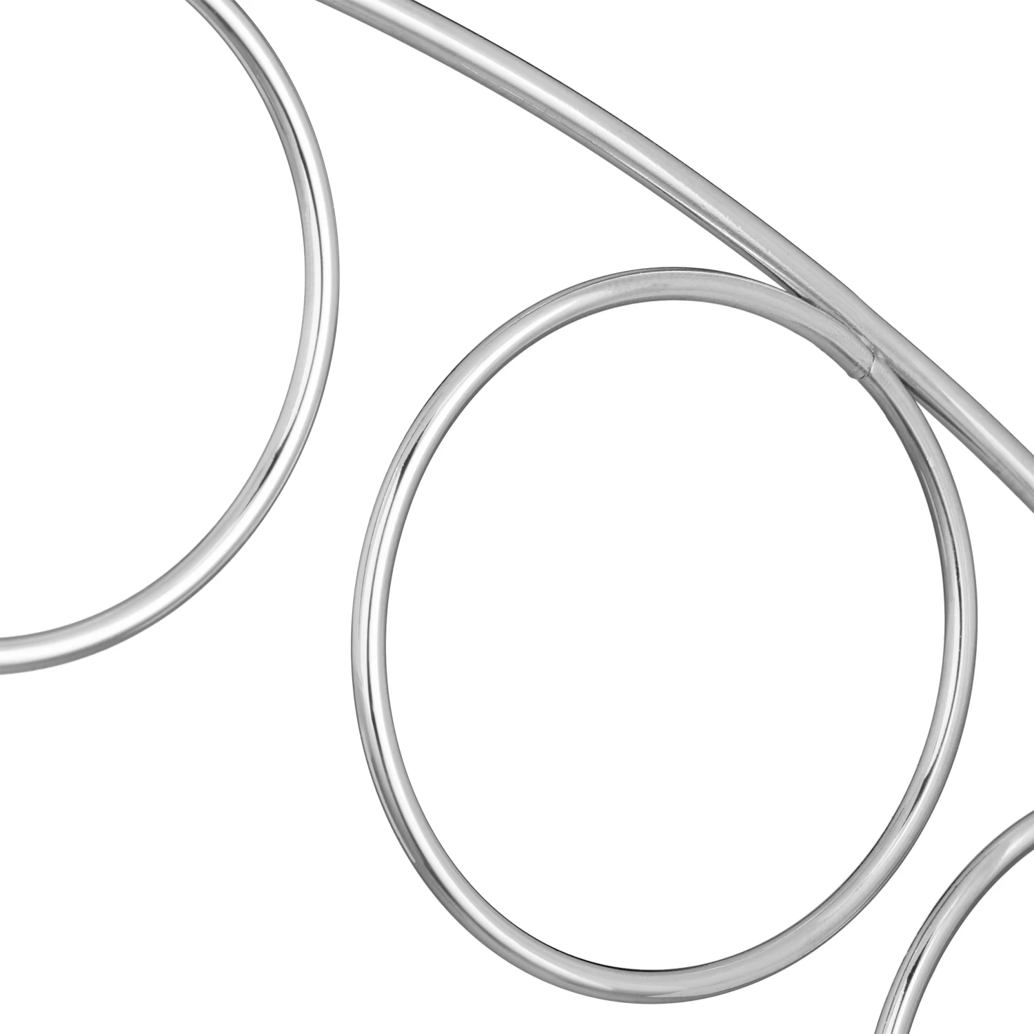 4x Kleiderbügel In Silber 8 4x Kleiderbügel In Silber – Bild 6