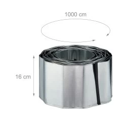 4x Rasenkante In Silber -Petromax Store relaxdays 4x rasenkante in silber 3