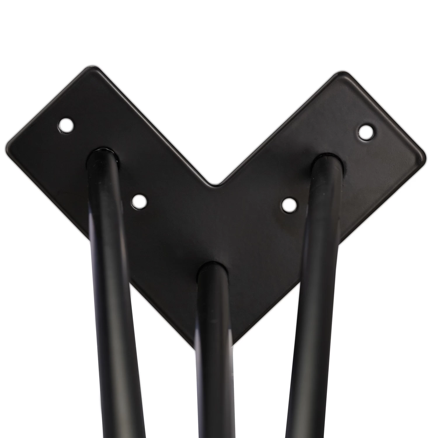 4x Tischbein Hairpin In Schwarz - (H)60 Cm 9 4x Tischbein Hairpin In Schwarz - (H)60 Cm – Bild 7