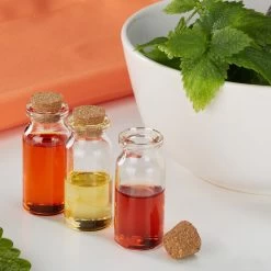 60x Mini Glasfläschchen In Transparent -Petromax Store relaxdays 60x mini glasflaschchen in transparent 4