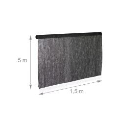 6x Unkrautvlies In Schwarz -Petromax Store relaxdays 6x unkrautvlies in schwarz 3