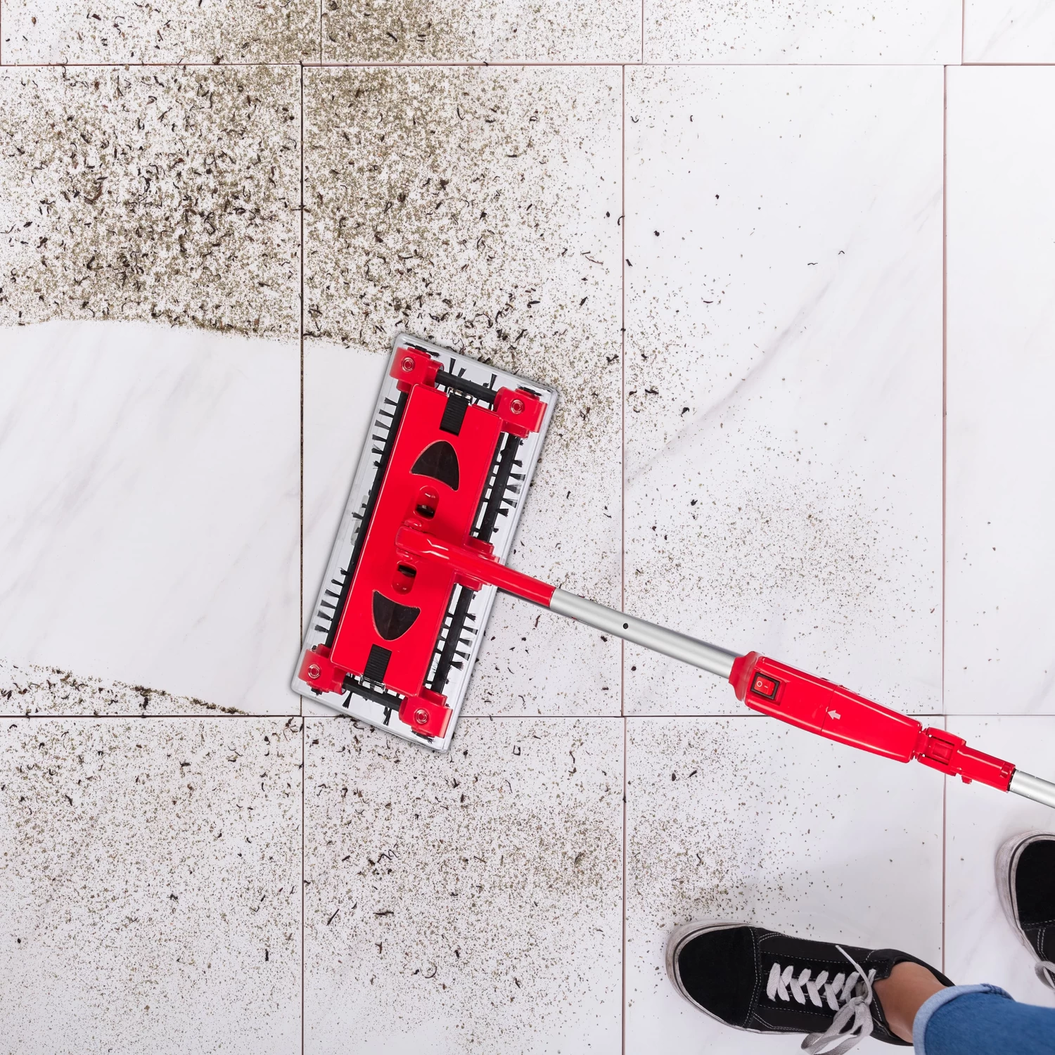 Akkubesen In Rot/Silber- (B)29,5 X (H)126 X (T)14,5 Cm 4 Akkubesen In Rot/Silber- (B)29,5 X (H)126 X (T)14,5 Cm – Bild 2