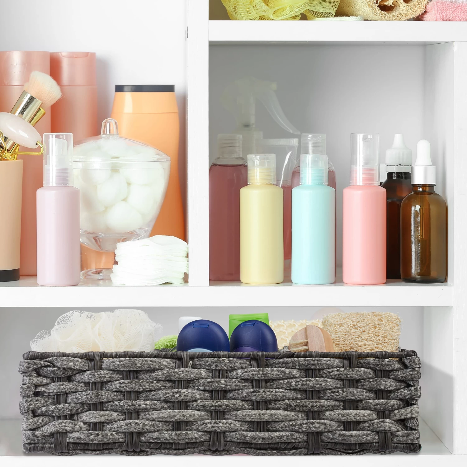 Aufbewahrungskorb In Schwarz 4 Aufbewahrungskorb In Schwarz – Bild 2