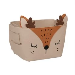 Aufbewahrungskorb "Reh" In Braun - (B)27 X (H)24 X (T)18 Cm