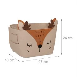 Aufbewahrungskorb "Reh" In Braun - (B)27 X (H)24 X (T)18 Cm 13 Aufbewahrungskorb "Reh" In Braun - (B)27 X (H)24 X (T)18 Cm -Petromax Store relaxdays aufbewahrungskorb reh in braun b 27 x h 24 x t 18 cm 3