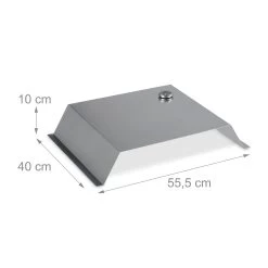 BBQ Pizzaaufsatz In Silber 13 BBQ Pizzaaufsatz In Silber -Petromax Store relaxdays bbq pizzaaufsatz in silber 3